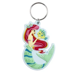 New Gifi Porte clé Disney Ariel La Petite Sirène caoutchouc vert