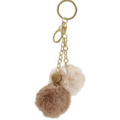 Clearance Gifi Porte clé double pompon