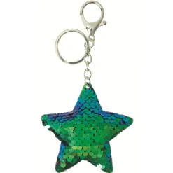 Clearance Gifi Porte-clé en forme d'étoile sequin