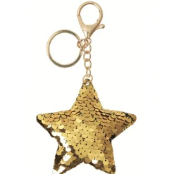 Clearance Gifi Porte-clé en forme d'étoile sequin