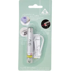 Gifi Porte clé 3en1 LED laser détecteur faux billets