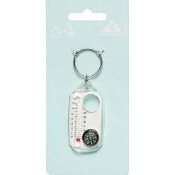 Clearance Gifi Porte clé 3en1 thermomètre boussole loupe