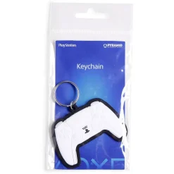 Clearance Gifi Porte-clé forme manette de PlayStation caoutchouc blanc