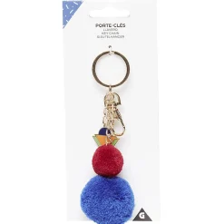 Outlet Gifi Porte-clé jeton colorblock