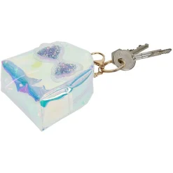 Best Gifi Porte-clé mini sac plastique holographique - 3 modèles