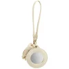 Sale Gifi Porte-clé miroir avec pompon gris ou beige