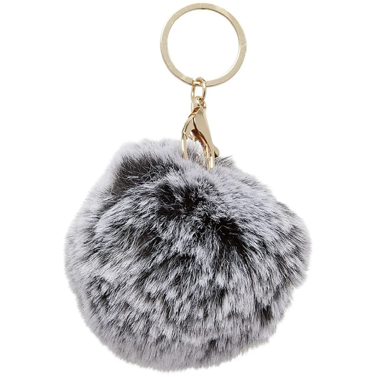 Best Gifi Porte clé pompon bicolore