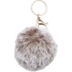 Best Gifi Porte clé pompon bicolore