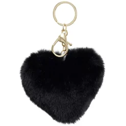 Online Gifi Porte clé pompon forme coeur L11xH8cm