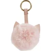 Hot Gifi Porte clé pompon léopard