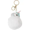 Discount Gifi Porte clés Licorne en boule de peluche