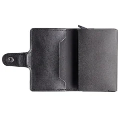 New Gifi Portefeuille noir polyuréthane avec boitier RFID