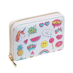 Clearance Gifi Porte monnaie rectangulaire femme design fun