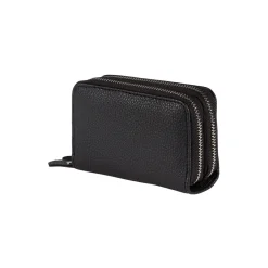 Sale Gifi Porte monnaie rectangulaire femme pu simili noir