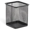 Pot à crayon métal mesh noir ou blanc 8x8cm*Gifi Best