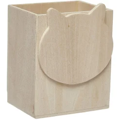 Gifi Jeux Créatifs<Pot à crayons à peindre en bois