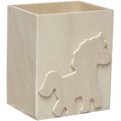 Gifi Jeux Créatifs<Pot à crayons à peindre en bois