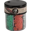 Gifi Pot de confettis pailletés de Noël 6 compartiments