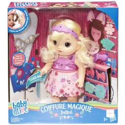 Gifi Jeux D'Imagination Et D'Imitation<Poupée Baby alive blonde à coiffer avec accessoires