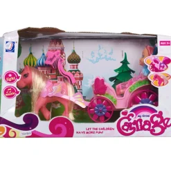 Gifi Jeux D'Imagination Et D'Imitation<Poupée carrosse et poney