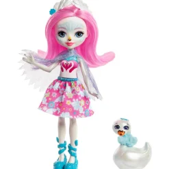 Gifi Jeux D'Imagination Et D'Imitation<Poupée Enchantimals Saffi Cygne Poise