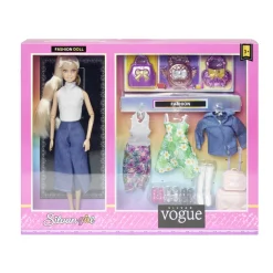 Gifi Poupée mannequin avec ses accessoires - 2 modèles