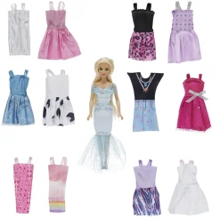 Online Gifi Poupée mannequin Lina et ses 12 robes