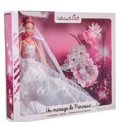 Gifi Jeux D'Imagination Et D'Imitation<Poupée mannequin Mariée avec accessoires de princesse