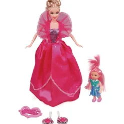 New Gifi Poupée princesse et mini poupée