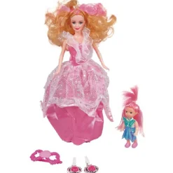 New Gifi Poupée princesse et mini poupée