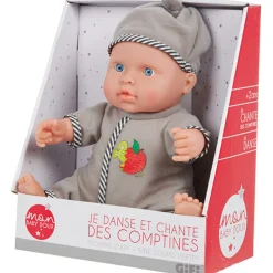 Gifi Jeux D'Imagination Et D'Imitation<Poupon Baby Doux gris