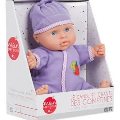 Gifi Jeux D'Imagination Et D'Imitation<Poupon Baby Doux violet