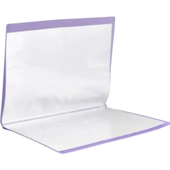 Protège document A4 couverture violet transparent 60 vues*Gifi Clearance