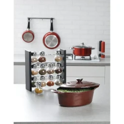 Gifi Présentoir à épices et 12 pots
