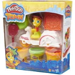 Pâte à modeler Play Doh Town Livreur de pizza Hasbro*Gifi Hot