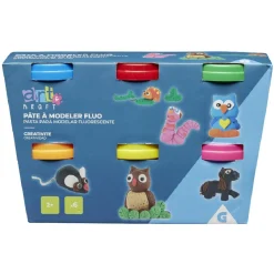 Gifi Jeux Créatifs<Pâte à modeler x 6 pots