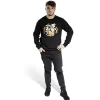 Best Gifi Pull adulte Disney Halloween Mickey phosphorescent - Taille M