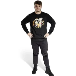 Online Gifi Pull adulte Disney Halloween Mickey phosphorescent - Taille L