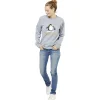Sale Gifi Pull de Noël Femme imprimé pingouin Joyeux Noël