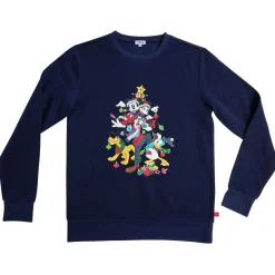 Best Gifi Pull de Noël Mickey Disney noir - Taille L