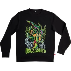 New Gifi Pull Disney Villains Scar Unleashed noir et vert - Taille L