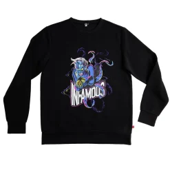 Sale Gifi Pull Disney Villains Ursula Infamous noir et bleu - Taille M