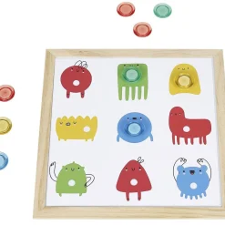 Gifi Jeux De Société Et Éducatifs<Puzzle aimanté jeu des couleurs - 6 pièces en bois certifié FSC®