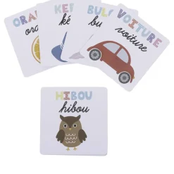 Gifi Eveil<Puzzle alphabet & Cartes en bois certifié FSC® 58 pièces