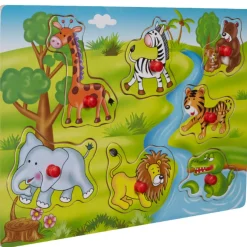 Gifi Jeux De Société Et Éducatifs<Puzzle animal en bois