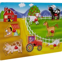 Gifi Jeux De Société Et Éducatifs<Puzzle animal en bois