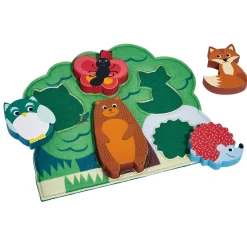 Gifi Jeux De Société Et Éducatifs<Puzzle animaux feutrine