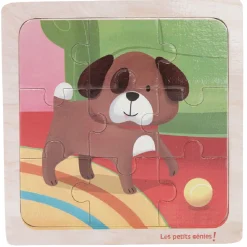 Gifi Jeux De Société Et Éducatifs<Puzzle bois 9 pcs, 6 modèles