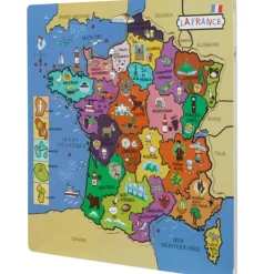 Gifi Jeux De Société Et Éducatifs<Puzzle carte de France