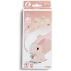 Gifi Jeux De Société Et Éducatifs<Puzzle 3D en bois animaux DIY - 6 modèles